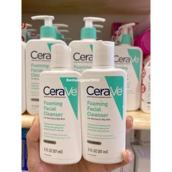 Sữa rửa mặt Cerave da dầu 3oz 87ml (Có Sẵn - Hàng USA)