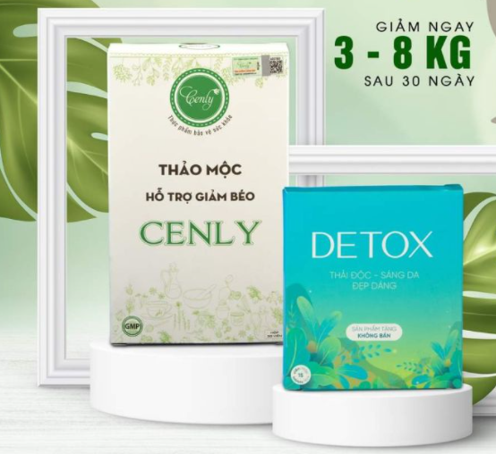 Giảm cân thảo mộc 15 ngày và 30 ngày có tặng detox 15 ngày