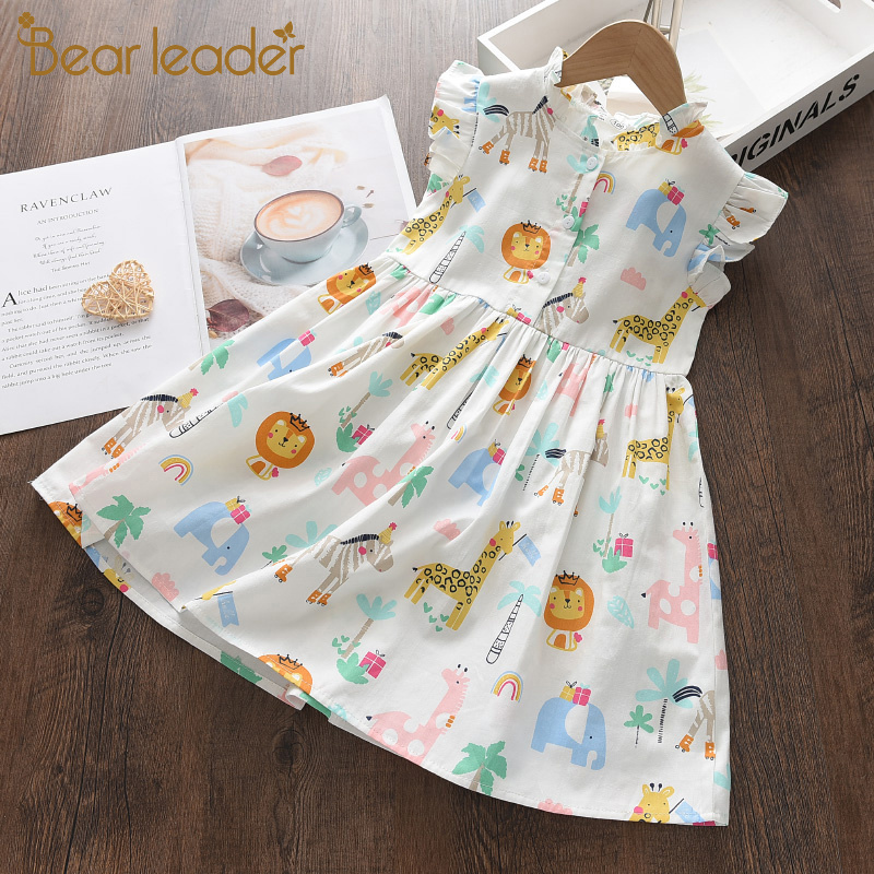 Bear Leader Cartoon Print Baby Girls Princess Dress New Fashion Summer  Floral Dresses Toddler Kid Party Clothes Children Vestido: Buy Online at  Best Prices in Bangladesh 