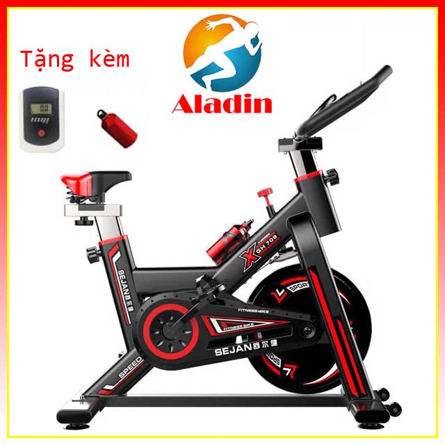 Xe đạp trong nhà cao cấp 709 tặng kèm bình nước – Bảo hành 24 tháng