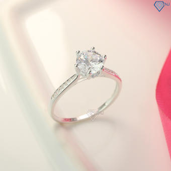 Nhẫn nữ bạc cá tính đính đá cao cấp NN0254 - Trang Sức TNJ