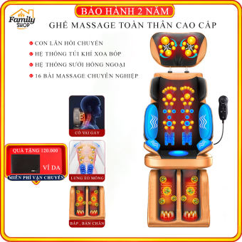 Ghế massage hồng ngoại trị liệu toàn thân - ghế mát xa toàn thân cao cấp- ghế massage trị liệu đau nhức mỏi toàn thân an toàn hiệu quả - bảo hành 2 năm
