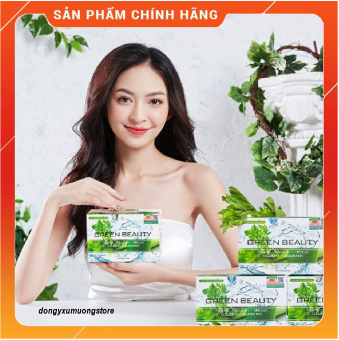 Nước Ép Cần Tây Diệp Lục Tảo Xoắn Green Beauty Giúp Detox Cơ Thể Da Đẹp Dáng Xinh Hỗ Trợ Giảm Cân Hiệu Quả