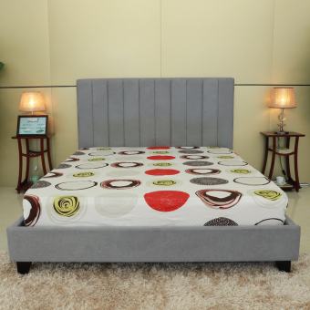 Ga Bọc Nệm Cotton Hometex 160x200x25cm - Drap Bọc Nệm Vải Cotton Hoa Hometex - Sản Phẩm Của CTY May Thiên Hà