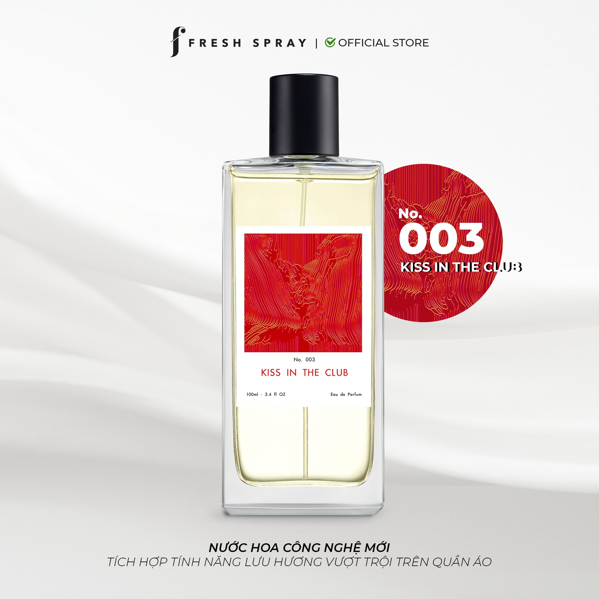 Nước hoa Gil Lê Quyến Rũ, Cá Tính F Fresh Spray NO.003 KISS IN THE CLUB | Nước hoa Công Nghệ Mới Lưu Hương Vượt Trội, Nước hoa quần áo, Body mist,unisex, Nước hoa chăn mền gối, Nước hoa nữ, Nước hoa nam