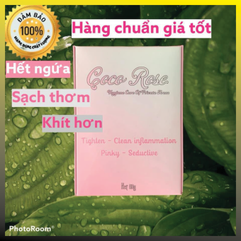 Bột ngâm rửa phụ khoa coco rose Check Mã Vạch - Evashop69 - Làm Hồng Vùng Kín - Hộp 5 Gói