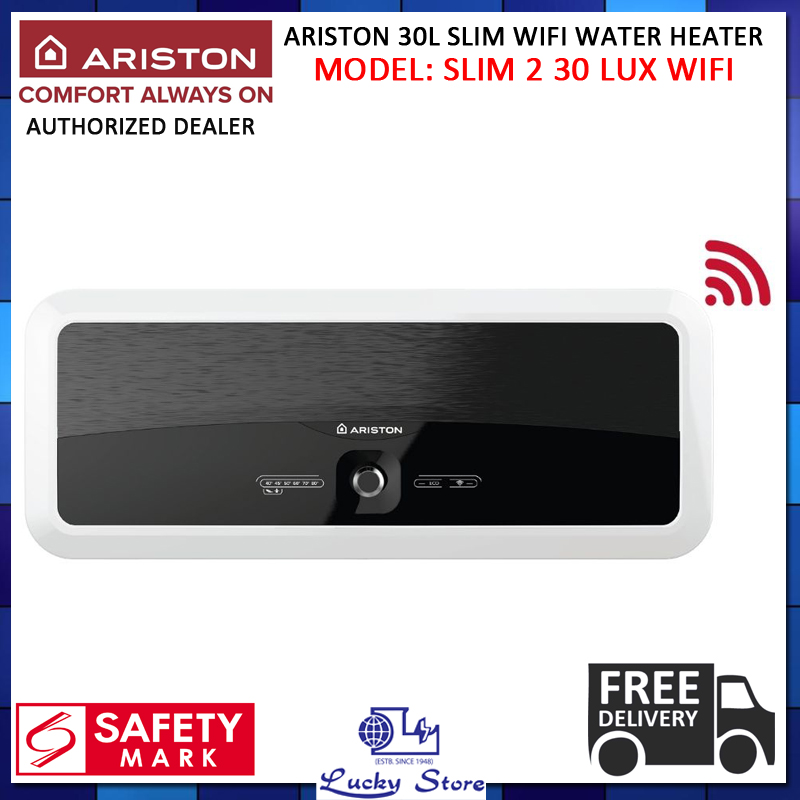 Bulky) ARISTON 30L SL 30 ANDRIS SLIM WATER STORAGE HEATER, SL30, MADE IN  VIETNAM, SINGAPORE WARRANTY, FREE DELIVERY | Lazada Singapore