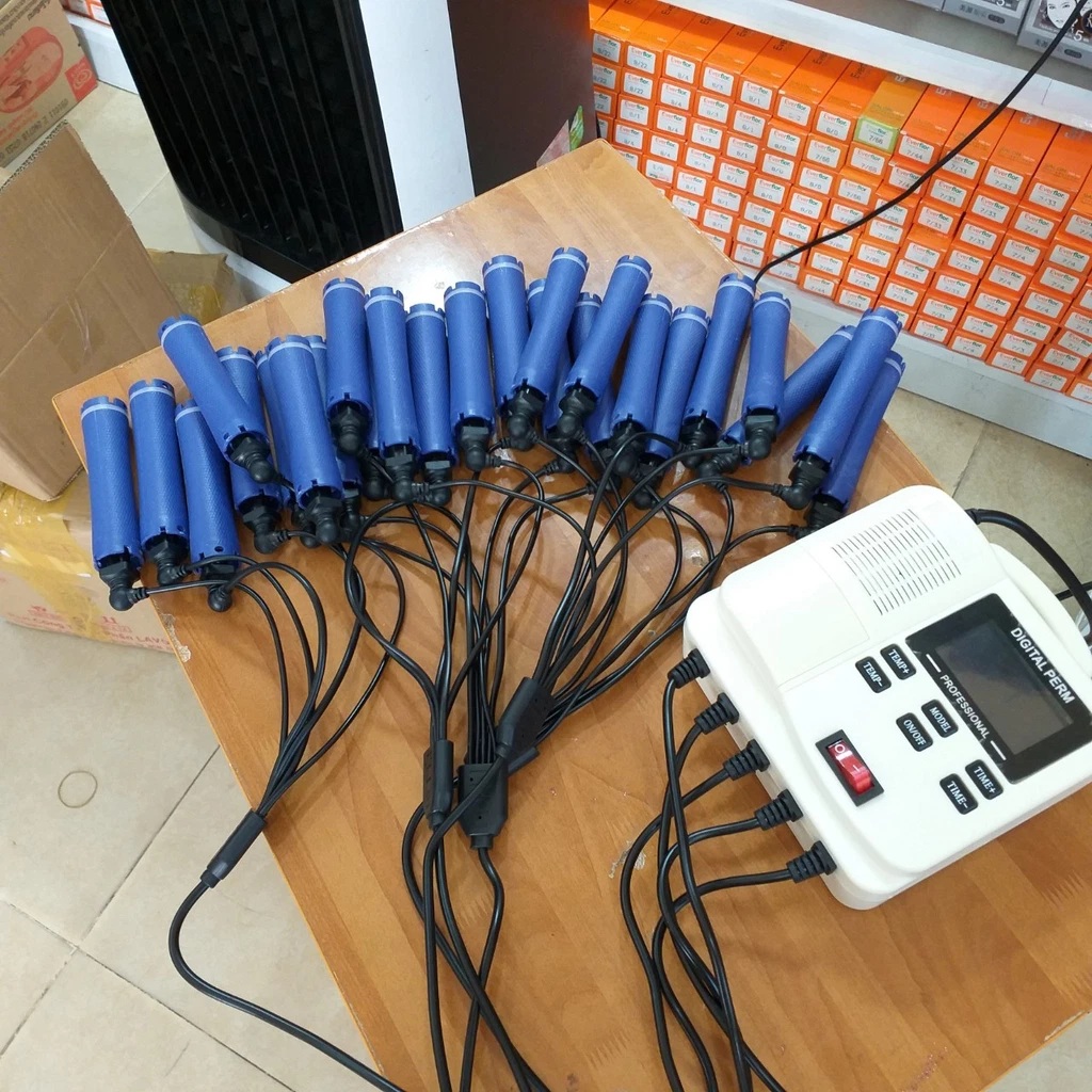 [HCM]Máy uốn tóc setting mini KMD-237 loại 220V