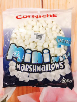 Kẹo Xốp Marshmallow Mini Trắng 200gr