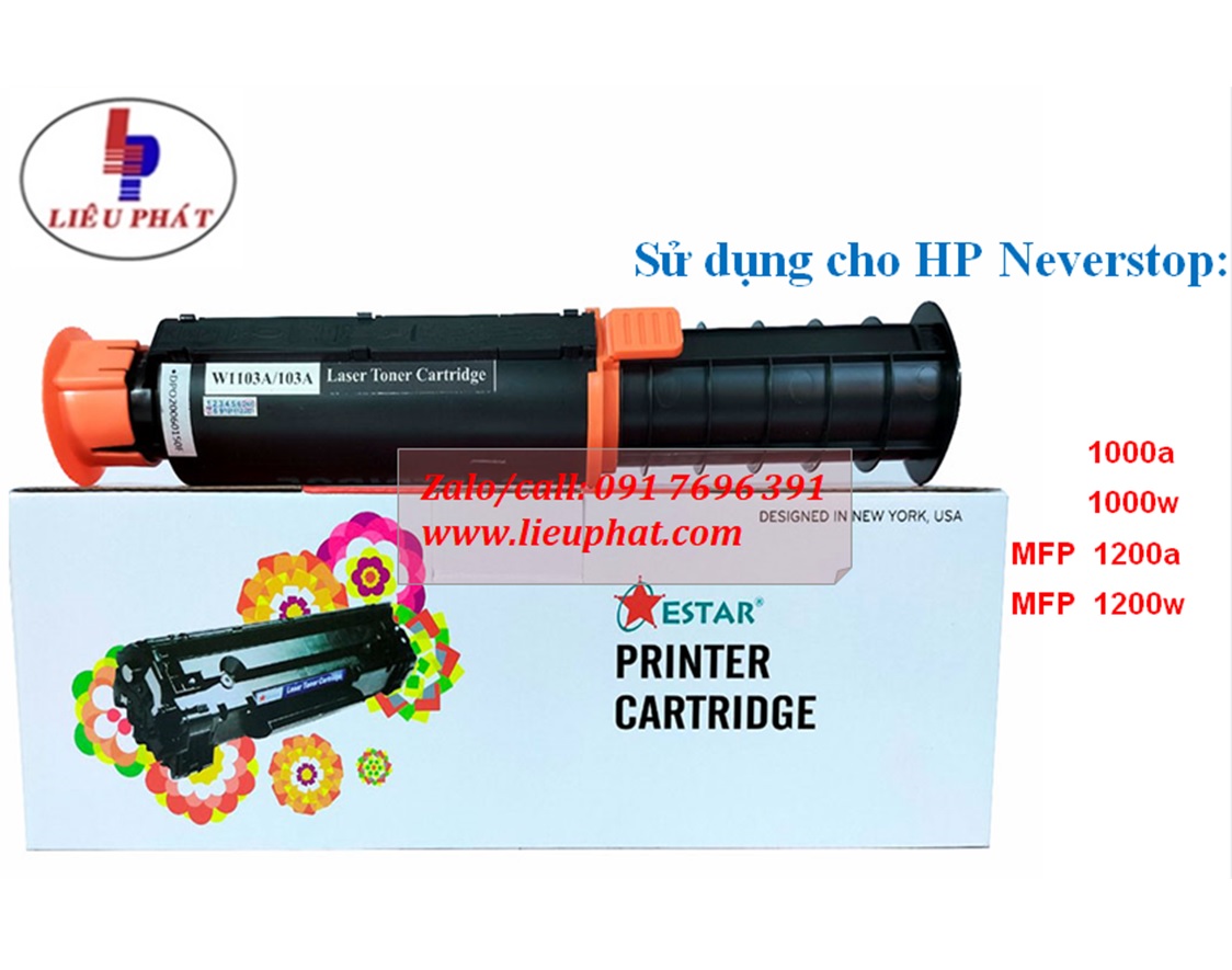 [HCM]Ống mực in W1103A/103A máy HP MFP 1200a 1200w 1202w 1000a 1000w số trang in 2500-cartridge tương thích - LOẠI 1 - nhập khẩu