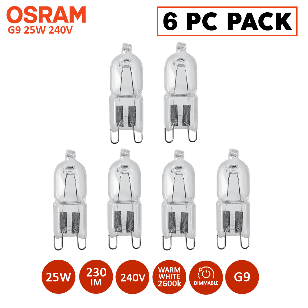 osram halogen g9 25w