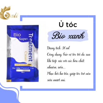 Ủ tóc Biotin Thái Lan, gói ủ bio gold, bio super treatment 30ml Galistore siêu mềm mượt phục, phục hồi tóc