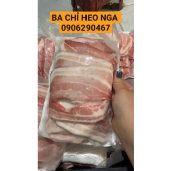 Ba Chỉ Heo Nga Thái Lát 1Kg❤️Ba Chỉ Heo Nga Rút Xương Cắt Lát, Nướng, Chiên Giòn, Kho