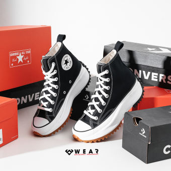 Giày Converse Run Star Hike Đen Cao Cổ - 166800V