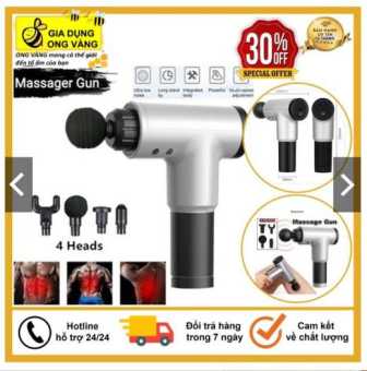 Súng Massage Fascial Gun KH-320 Súng massage cầm tay Fascial Gun KH/ HG Súng Massage Giãn Cơ Fascial Gun, Máy Massage Cầm Tay  Súng massage cầm tay trị đau mỏi căng cơ Fascial Gun FH