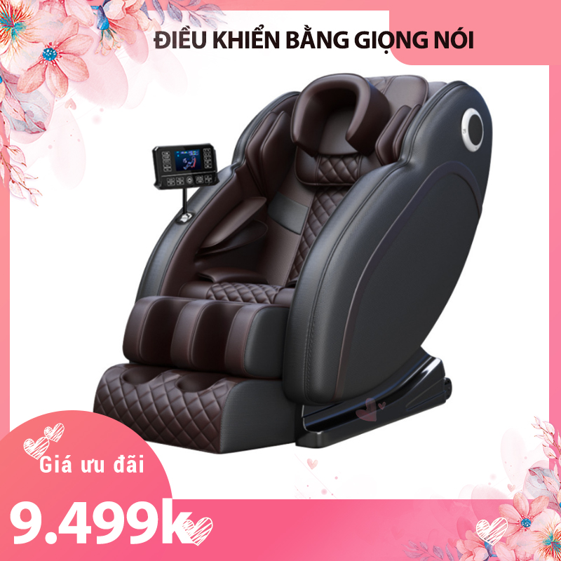 [Cao Cấp] Ghế Massage Toàn Thân Công Nghệ Nhật Bản - Ghế Matxa Toàn Thân Cao Cấp , Tích Hợp Điều Khiển Giọng Nói, Màn Hình Cảm Ứng, Ghế Massage Trị Liệu Toàn Thân Cao Cấp