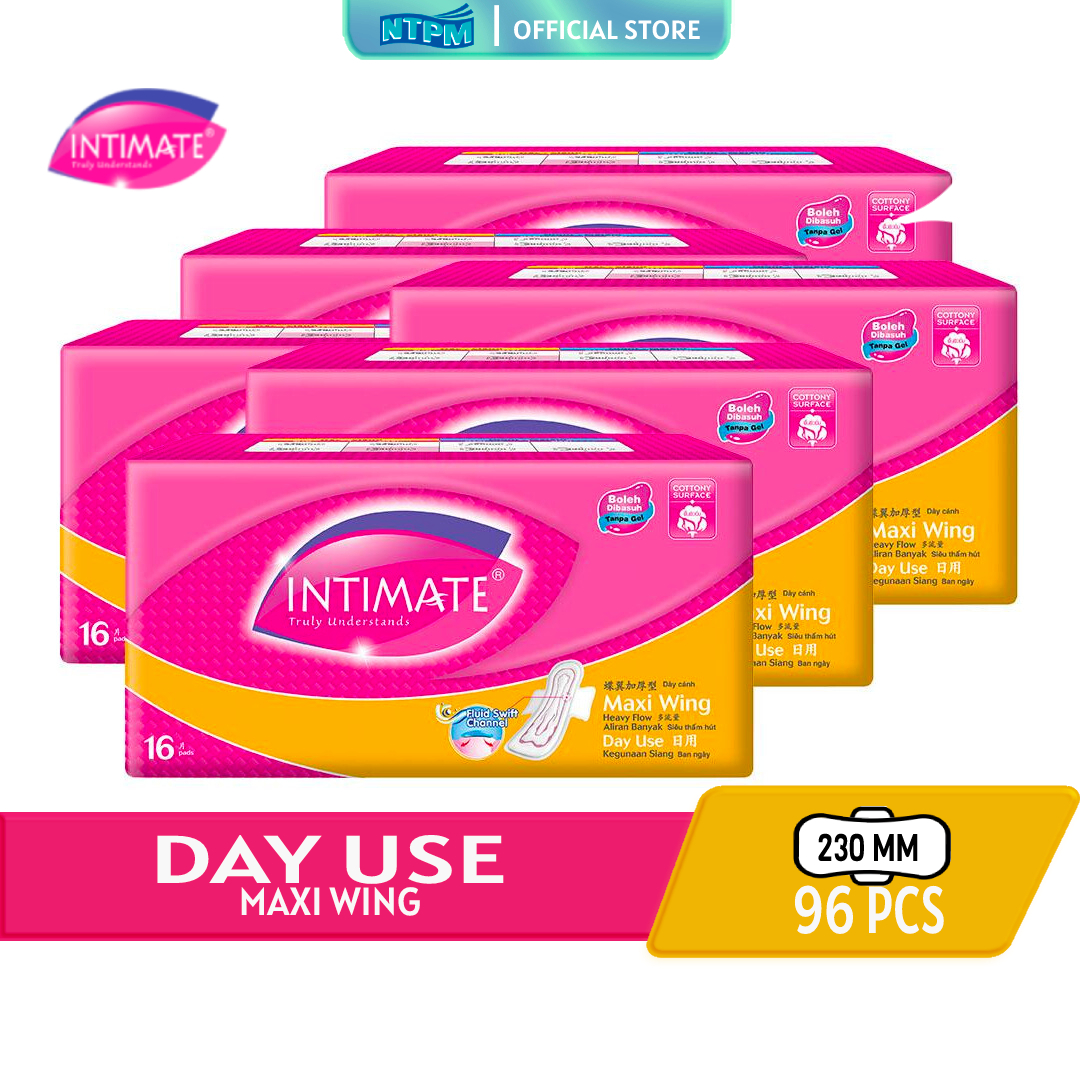 Intimate Daylite Maxi Wing 16's x 6 Pkt