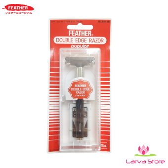 Dao Cạo Râu FEATHER Nhật Bản Loại Truyền Thống Kèm 5 Lưỡi Dao