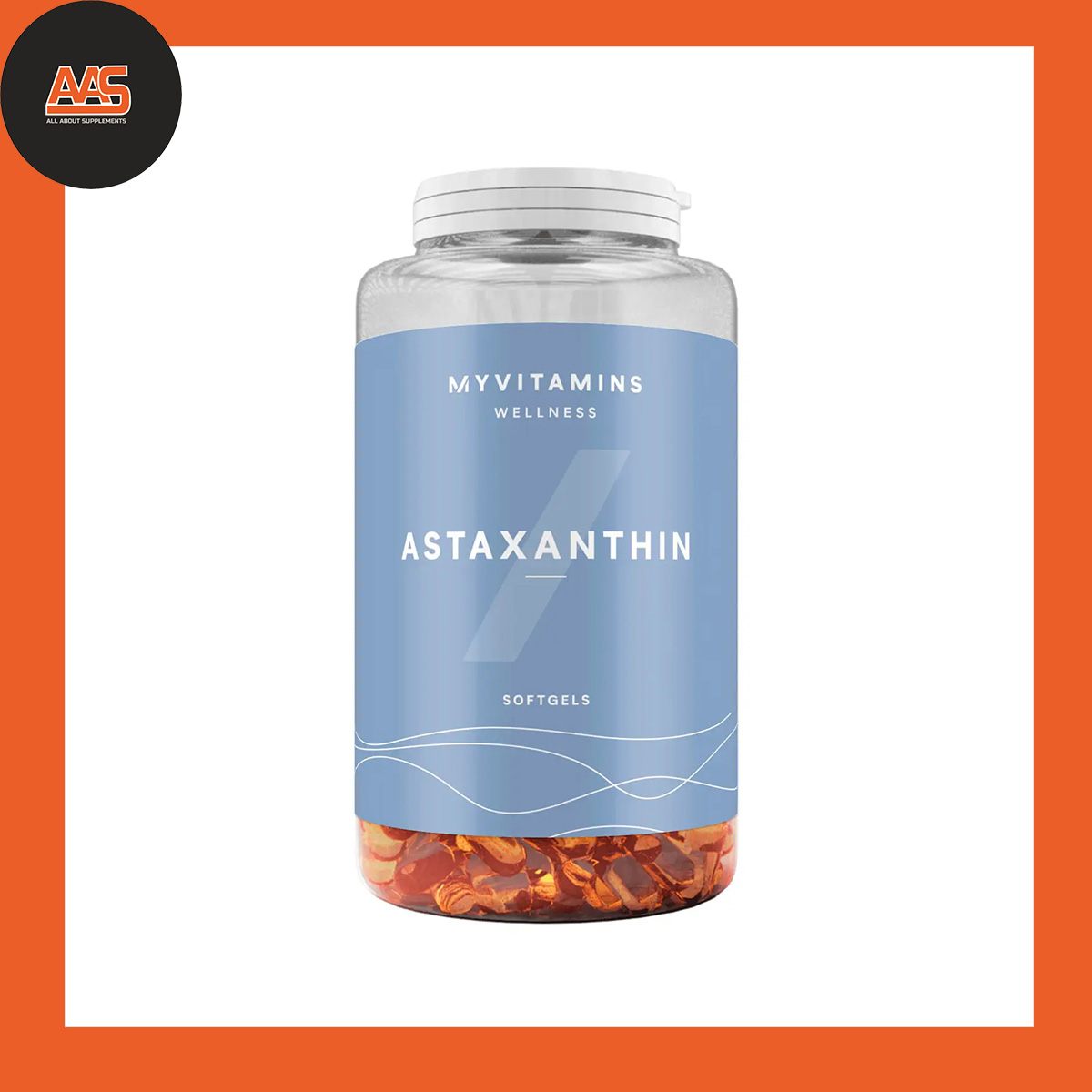 ANTIOXIDANTS - MYPROTEIN - ASTAXANTHIN 7MG - 90 SOFTGELS - Giúp đẹp da tăng cường hệ miễn dịch chống lão hóa - Từ Anh