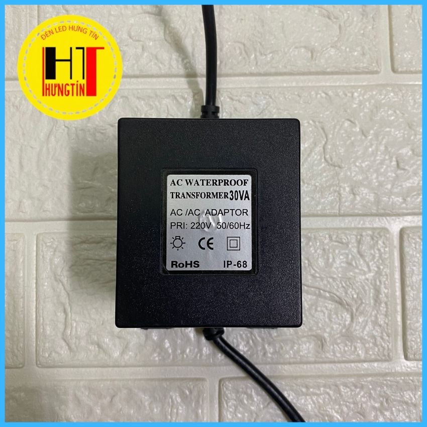 Bộ chuyển nguồn đèn led 24VAC cho đèn âm nước, ngoài trời