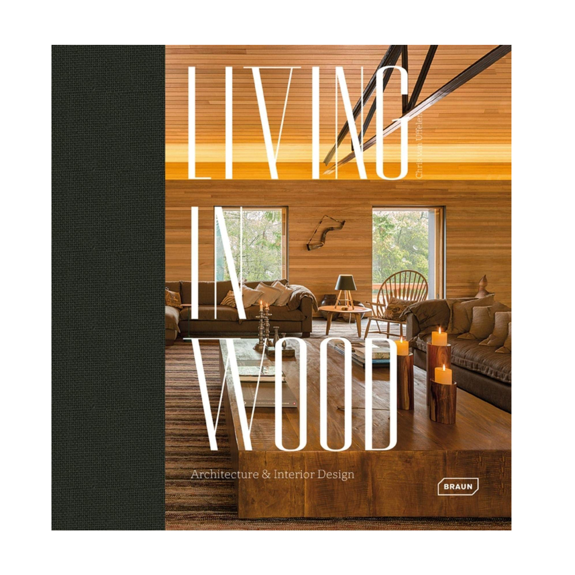 Artbook - sách tiếng anh - living in wood: architecture & interior design