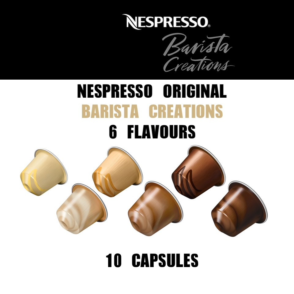 HCM - Nespresso Coffee Capsule Chiaro, Scuro, Corto- Barista Creations For Nespresso Machine- New Date 2023 - Distributor HCM (10 pills/ box)- Viên nén cà phê Chiaro, Scuro, Corto : Barista Creations -Đậm Vị Cà Phê Thơm Ngon, NPP ANNI GROUP