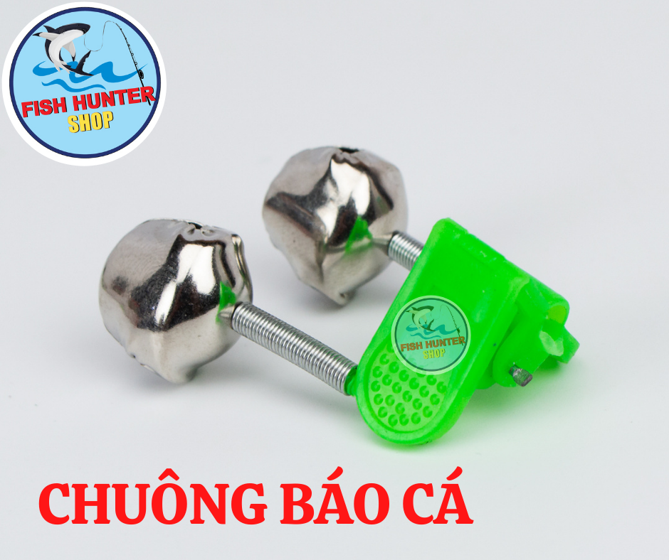 Combo 5 Chuông báo cá bằng nhựa dạng kẹp/ Chuông báo cá