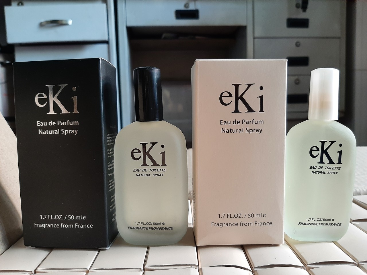 Nước hoa eki 50ml đen trắng