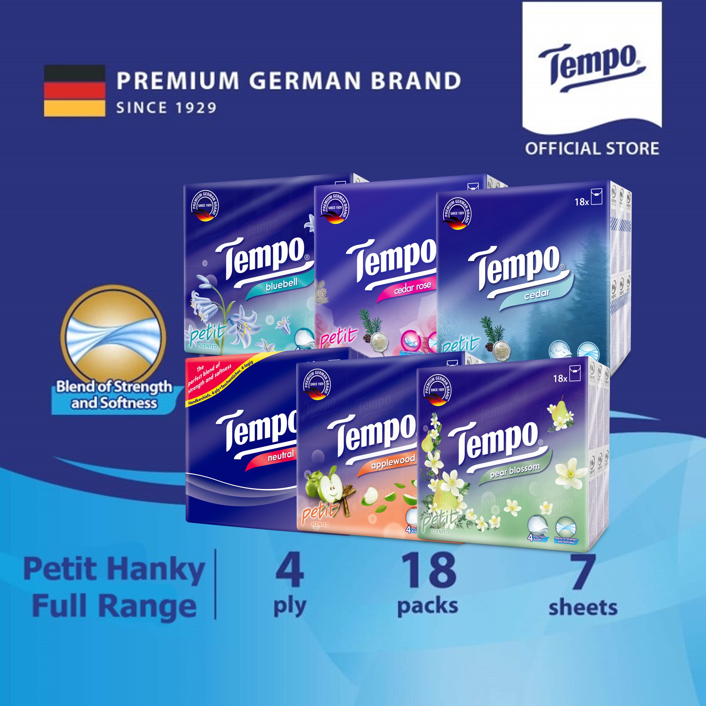 Bundle Of 2] Tempo Soft Pack & Box Series Full Range | Lazada