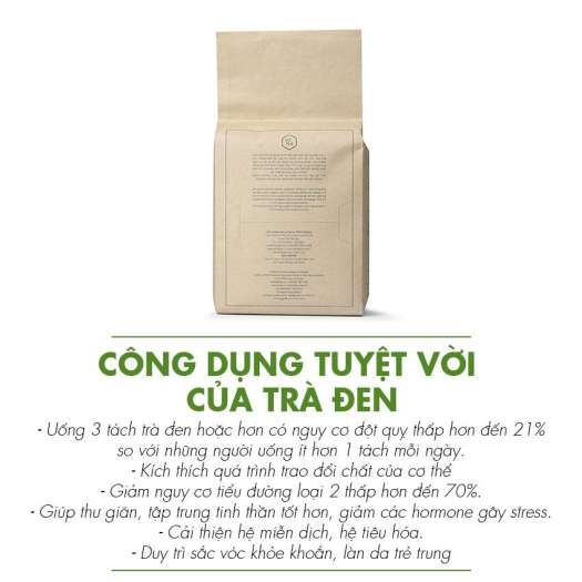 Hồng trà pha chế trà sữa - Gói 100gam trà đen truyền thống B552 Dotea - Chát đặc, hậu ngọt (HỎA TỐC)