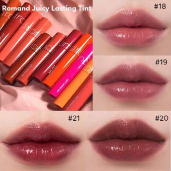 [HCM][MÀU 18-21] Son Tint Lì Cho Môi Căng Mọng Romand Juicy Lasting Tint Ripe Fruit 5.5g