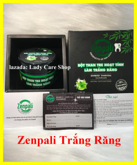 Bột than tre hoạt tính trắng răng ZENPALI Chuẩn