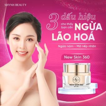 Mẫu Mới Kem new skin 360 dưỡng da trắng sáng S-White 30gr