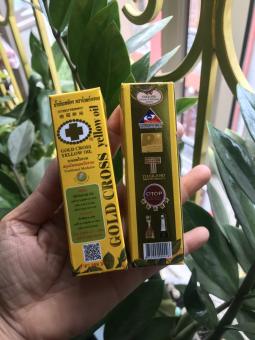 Dầu thập tự vàng Thái Lan Gold Cross Yellow Oil 24ml