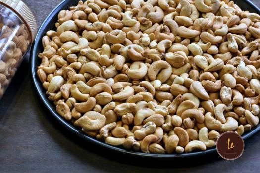 HẠT ĐIỀU NHÀ LÊ - RANG KHÔNG MUỐI BÓC VỎ - 500G