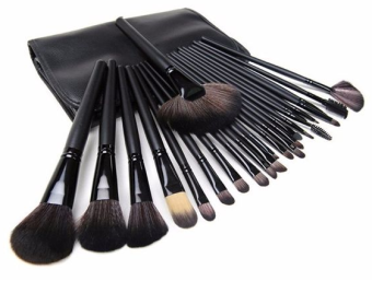Bộ Cọ trang điểm 24 cây kèm bao da chuyên nghiệp cao cấp