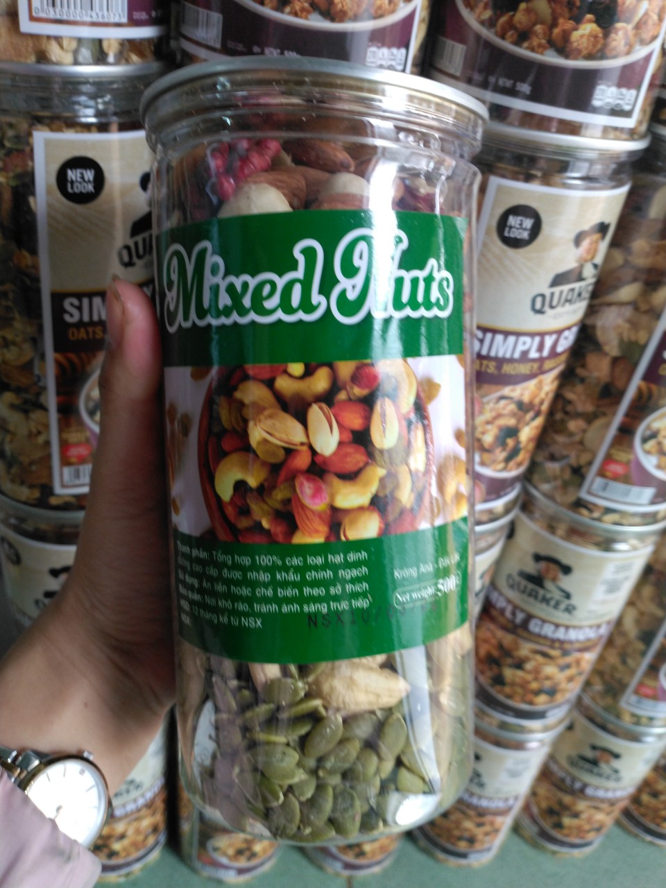 Ngũ cốc hạt dinh dưỡng mixed nuts siêu ngon