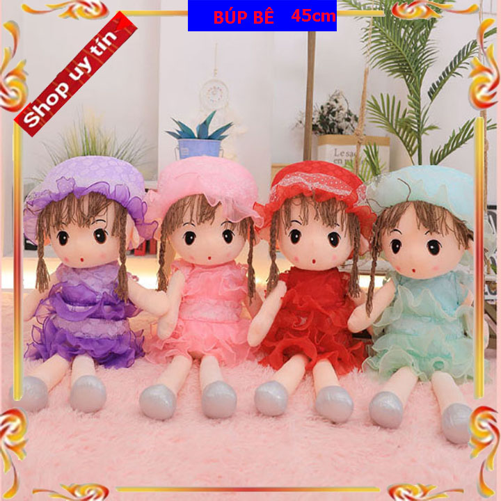 Gấu bông - búp bê váy 3 tầng ren size 45cm và 60cm