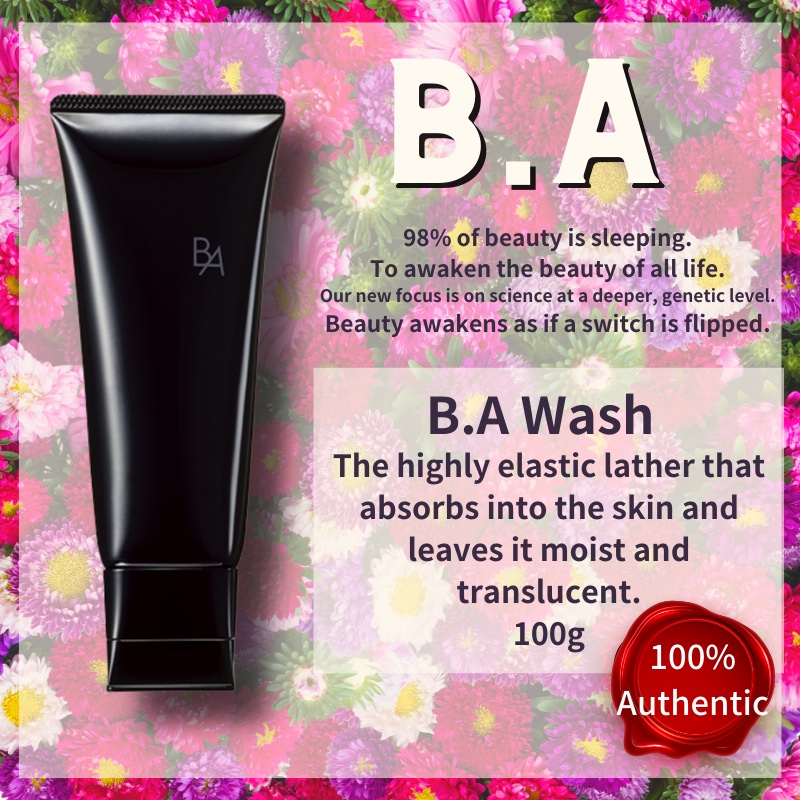 Gambar POLA B.A Wash Highly elastic foam for a moist and translucent wash 100%Authentic Direct from japan