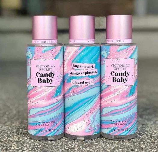 xịt toàn thân body nữ giá rẻ candy baby sugar high fruit crush