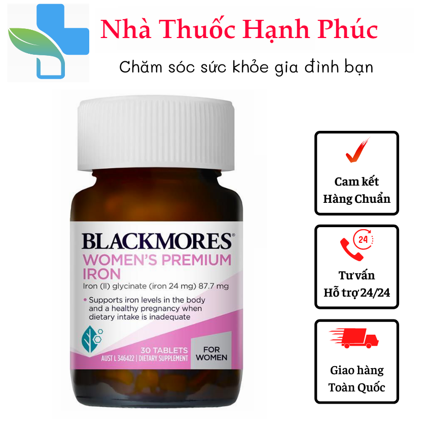 Sắt bầu Blackmore hàng Úc