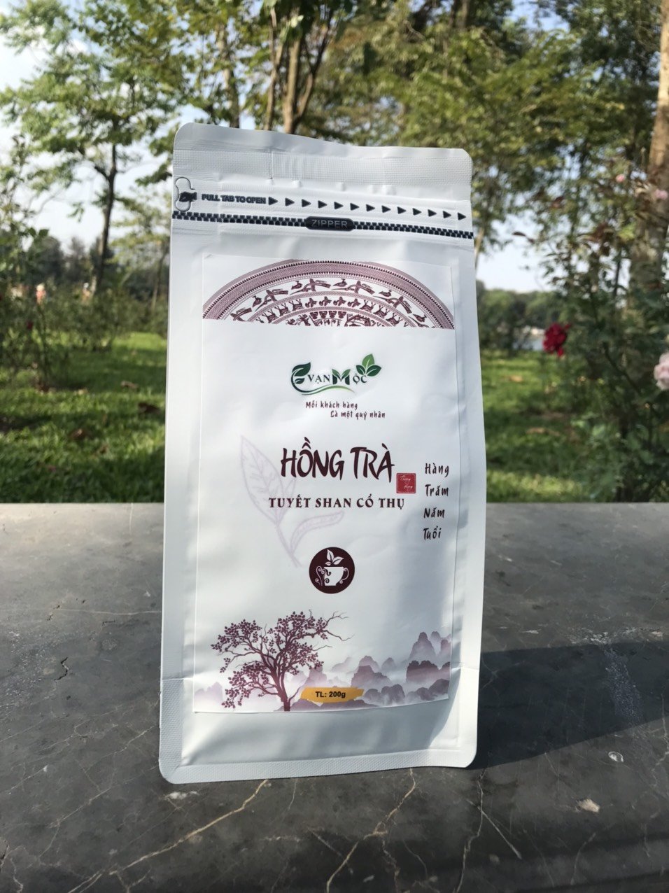 Hồng trà shan tuyết 200g - tuyết shan cổ thụ tây côn lĩnh