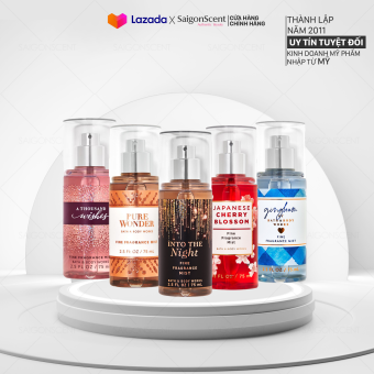 Travel Size] Xịt thơm toàn thân Bath & Body Works Body Mist ( đủ mùi, 75mL