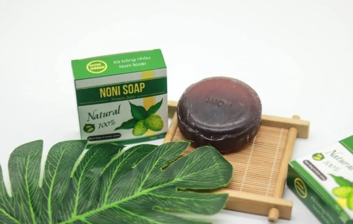 Noni soap - xà bông chiết xuất từ trái nhàu