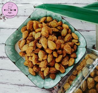 Hạnh nhân mỹ rang bơ vỏ mỏng hũ pet 500g -Nana Food đồ ăn vặt ngon