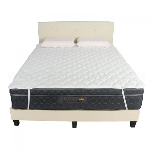 مرتبة Sleepyking Euro Top مع إطار سرير (وسائد مجانية)
