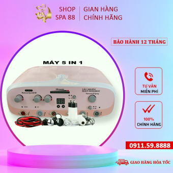 Máy Chăm Sóc Da 5in1 Máy Chăm Sóc Da Cao Cấp Cho Spa, Bảo Hành 12 Tháng.