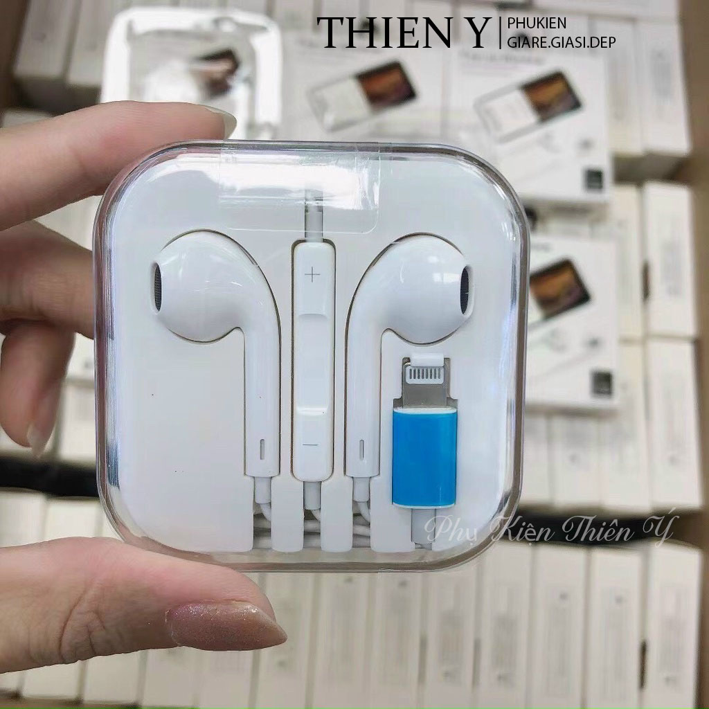Tai nghe IP chân sạc cho các dòng táo 6 7 8 x 11 12, hỗ trợ mic nghe gọi kết nối bluetooth giá rẻ