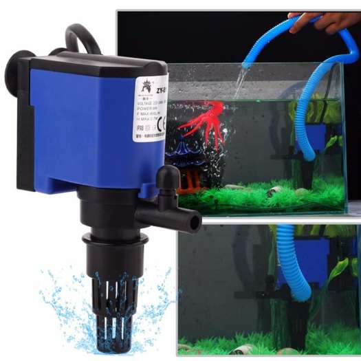 3 trong 1 Đa chức năng Lọc Hồ Bơm Không Khí Bơm Nước hồ Cá Nước Tuần Hoàn SpraySubmersible máy lọc Lọc