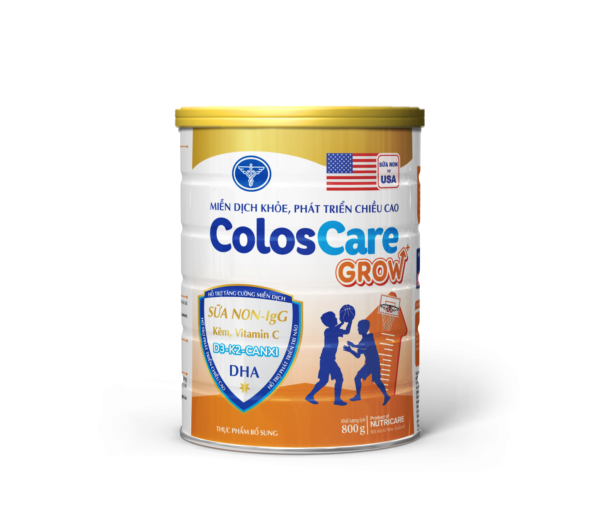 Sữa bột Nutricare Coloscare Grow+ 800g